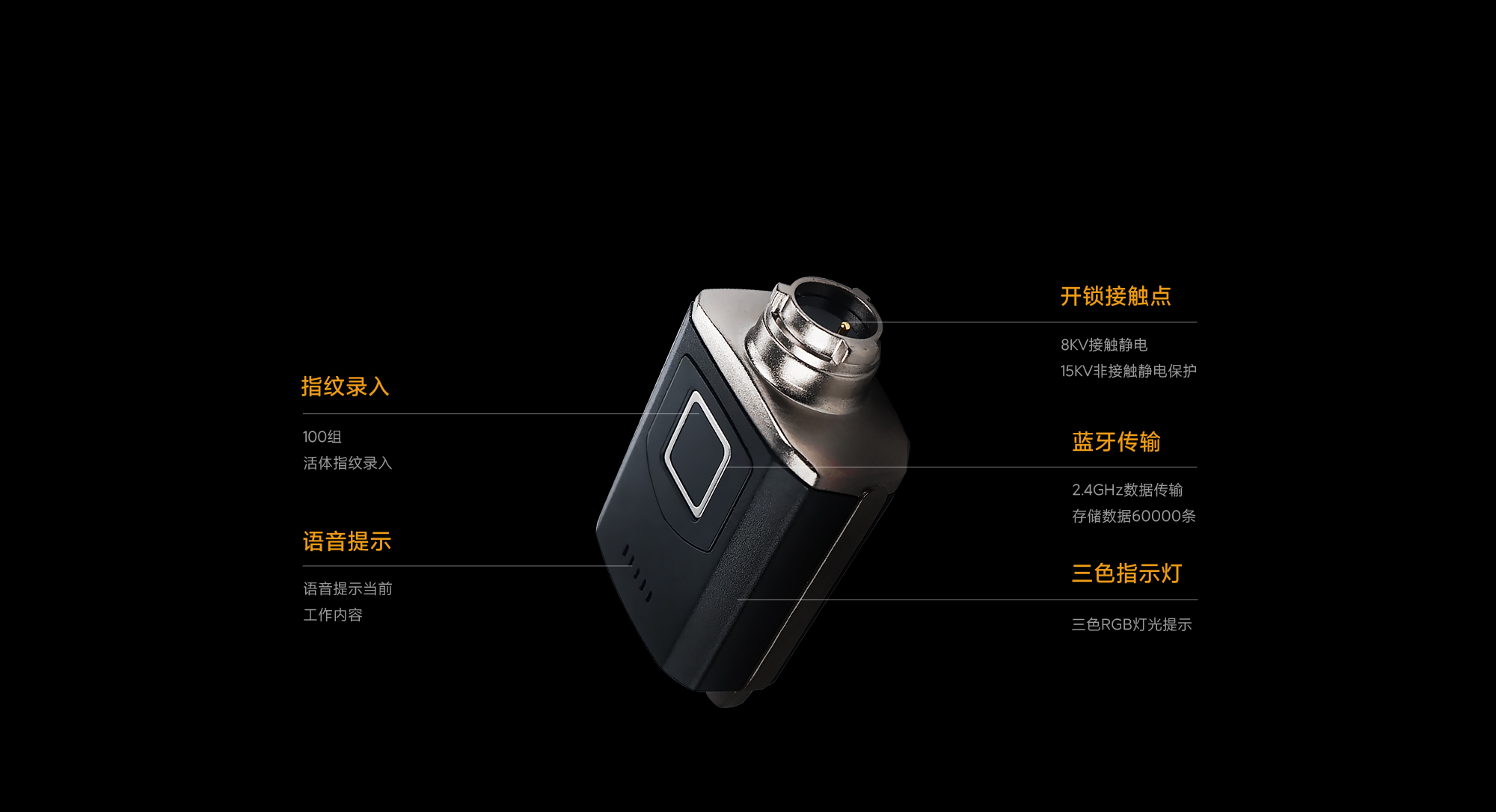 智能無源電子鎖